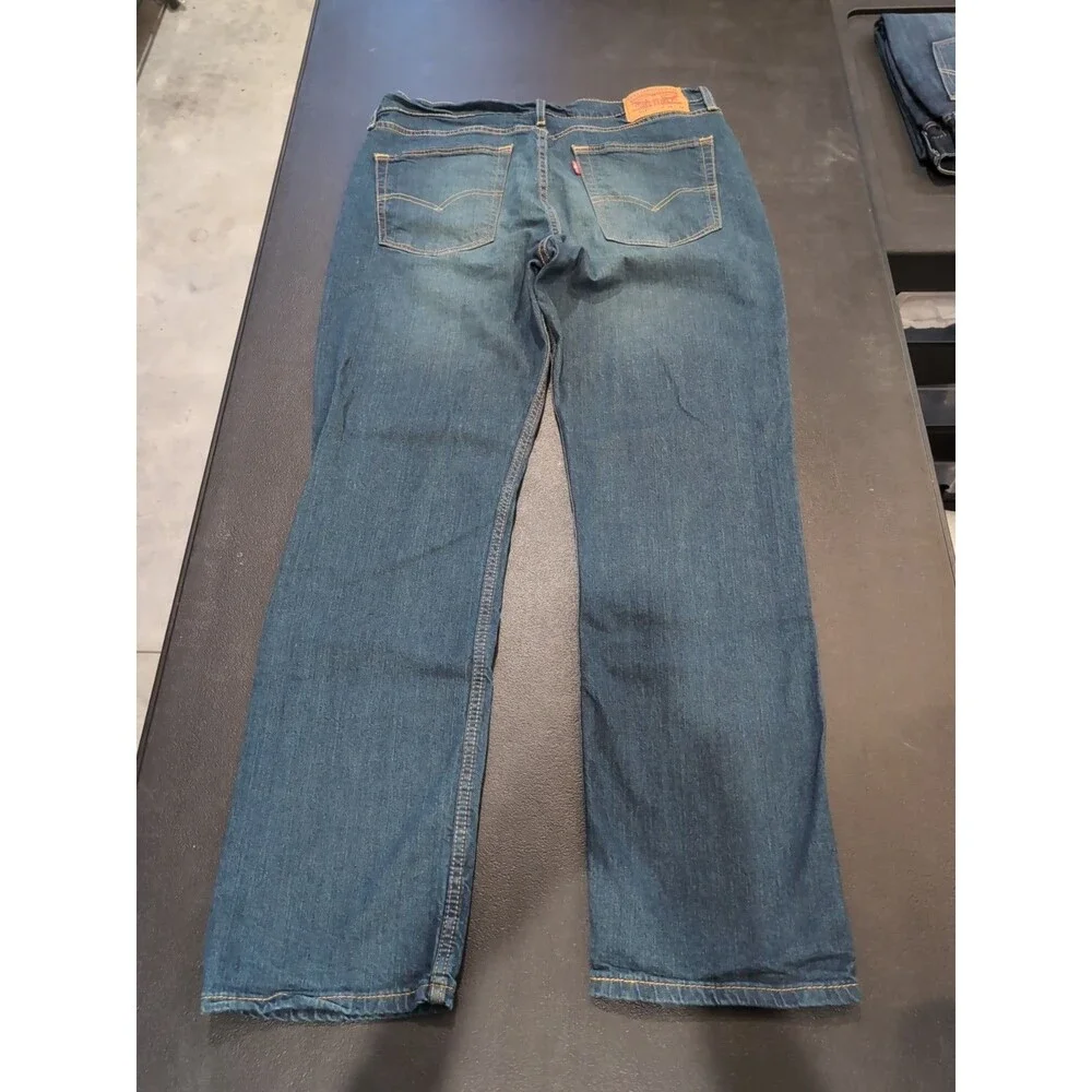 Levi's 514 Blue Jeans Men's 36x32 Medium Wash Straight EUC